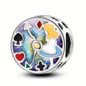 Alice In Wonderland Charm FOR Pandora Bracelets & Most Others-NEW